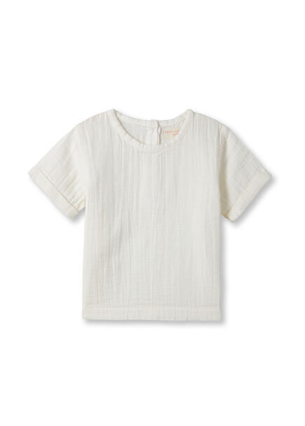 Müslin Ekru Çocuk T-Shirt