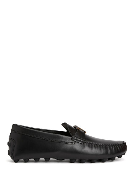 Black Men's Leather Drivers