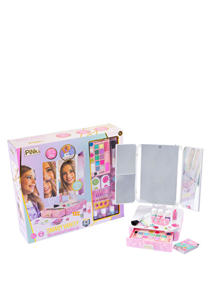Pink It Smart Vanity Işıklı Sesli Kız Çocuk Makyaj Seti