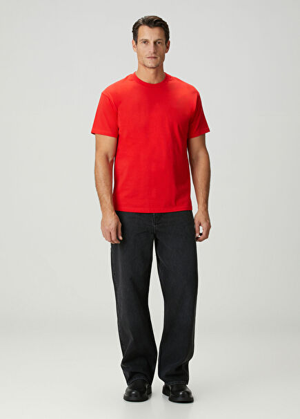 Antrasit Baggy Jean Pantolon