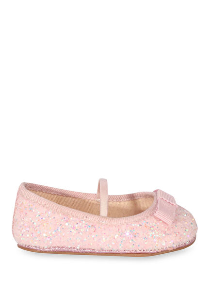 Sparkle Pink Baby Girl Booties