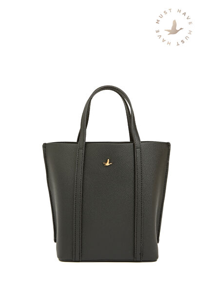 Picollo Siyah Kadın Çapraz Çanta