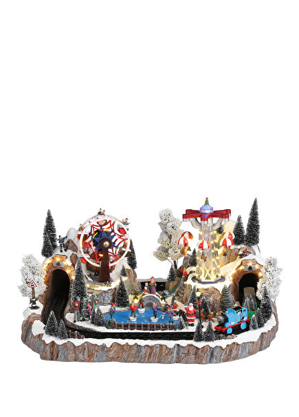 Lunapark Yılbaşı Köyü Yılbaşı Süsü