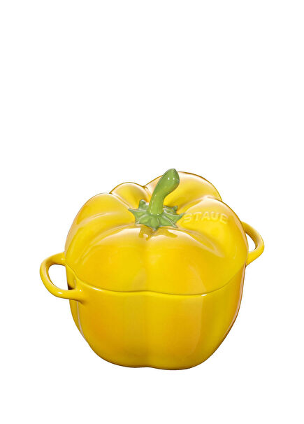 Biber Sarı Seramik Dekoratif Kase 12 cm