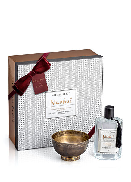 İstanbul Cologne Kaseli Hediye Seti