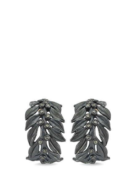 Daphne Pırlantalı Kadın Altın Küpe