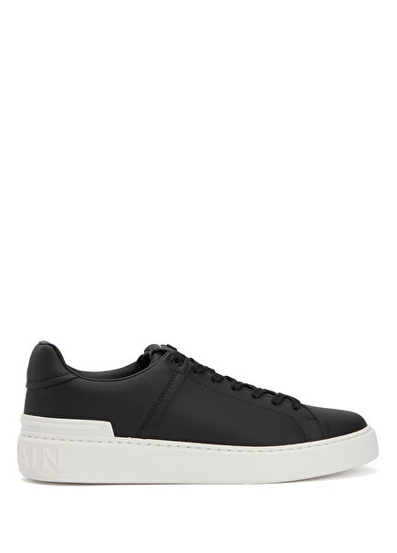 B-Court Siyah Erkek Deri Sneaker