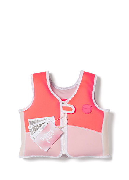 Melody the Mermaid Pink Kids Swimming Vest 1-2
