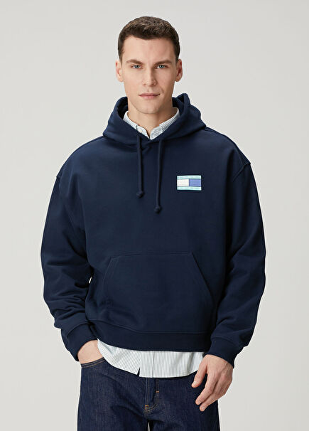 90s DNA Play Blue Hooded Sweatshirt
