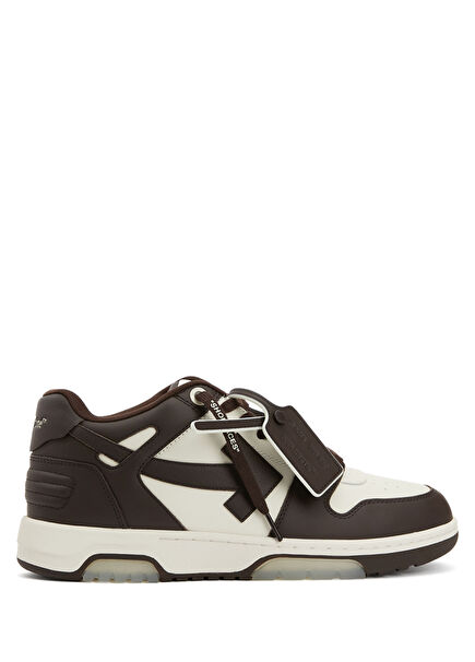 Out Of Office Kahve Beyaz Erkek Deri Sneaker