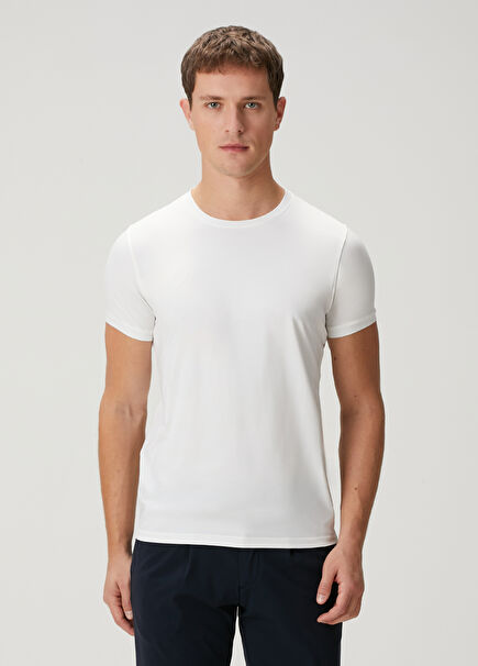 White Basic T-Shirt
