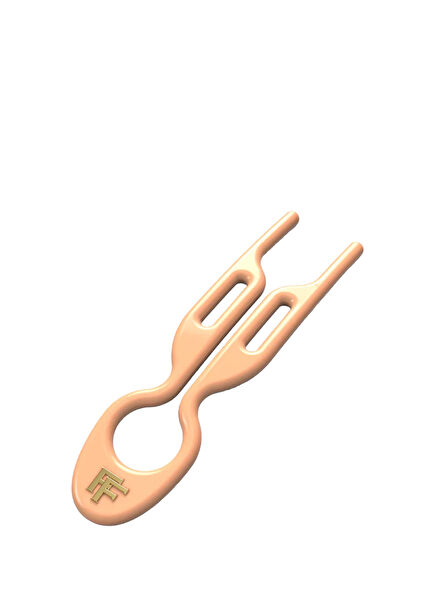 Franchimon Nº 1 Hairpin Peach Fuzz 3'lü Kadın Saç Tokası