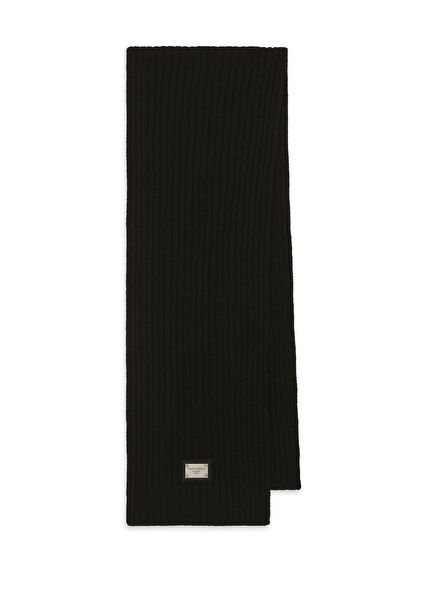 Black Boys Wool Scarf