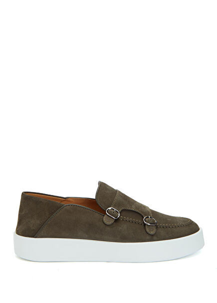 Ony Khaki Men's Suede Loafer