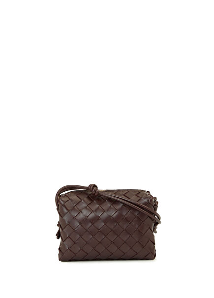 Loop Mini Dark Burgundy Women's Leather Bag