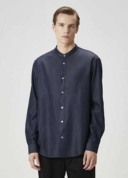 Dark Blue Shirt