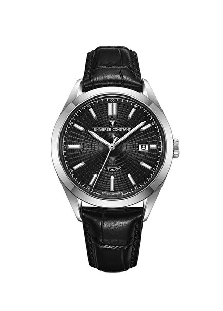 UC8385 Siyah Çelik Erkek Kol Saati