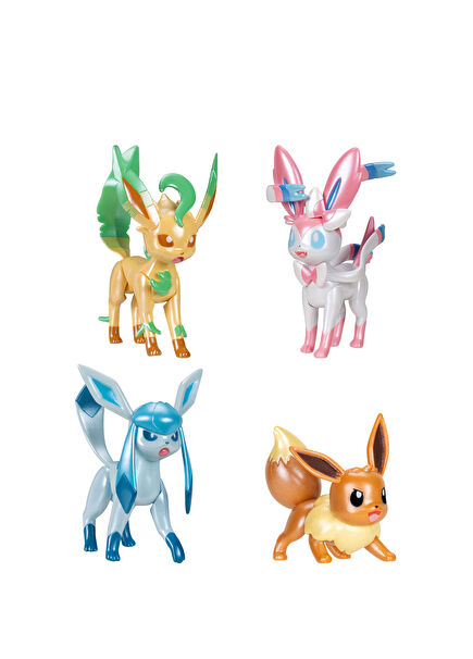 Select Series Eevee Evolution 4-Piece Figure Toy Set PKW4224