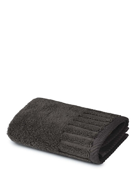 Rhythm Dark Grey Cotton Hand Towel 33 x 33 cm