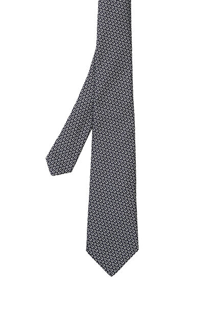 Navy Blue Silk Tie