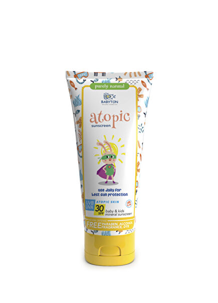 Atopik Ciltler İçin Bebek Çocuk Güneş Kemi 100 ml