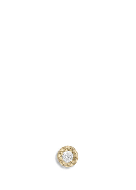 Dia Stud 14K Gold Women's Single Earrings with Diamonds