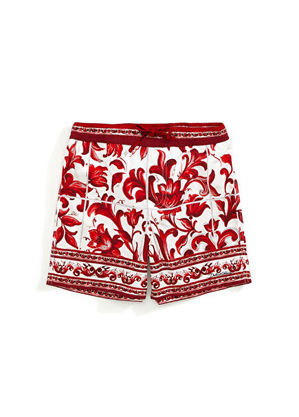 Burgundy Baby Boy Swimsuit