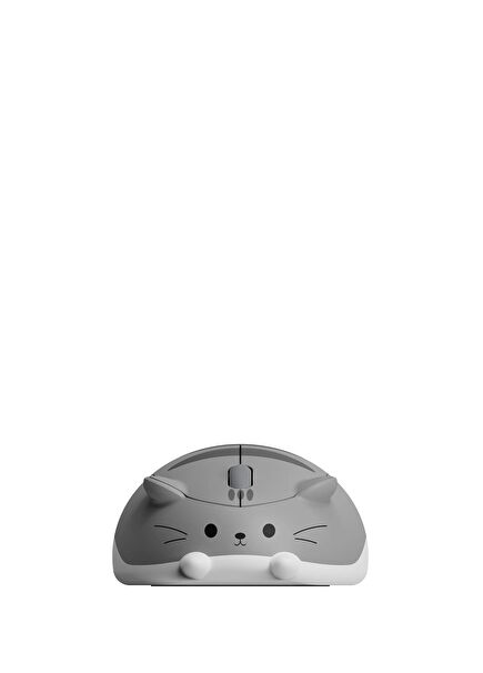 X Waigua Cat Grey Mimo Simetrik Kablosuz Mouse
