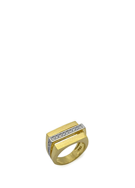 Avril Stone Women's Silver Ring