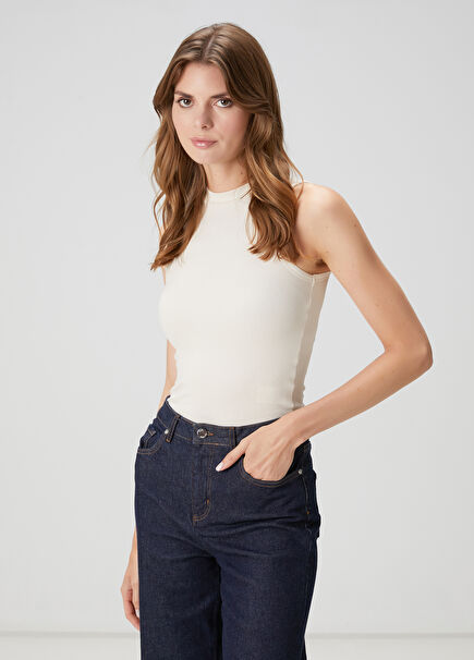 Beige Tank Top
