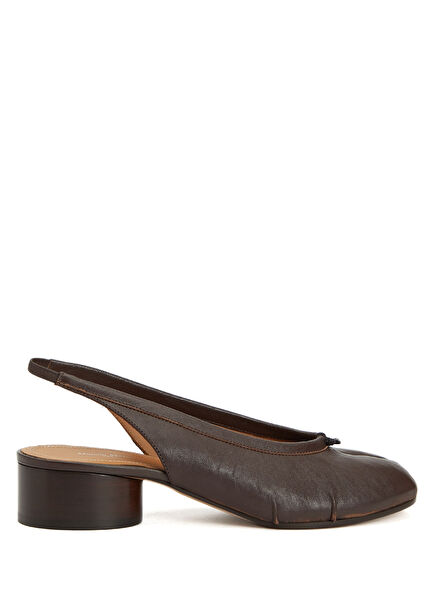 Of Course, Brown Leather Heels