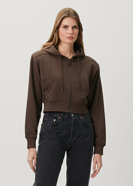 Anjelique Kahverengi Sweatshirt