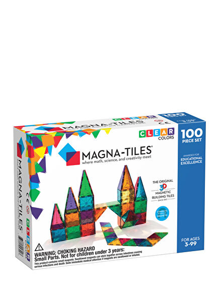 Clear Colors 100 Parça Manyetik Lego Seti