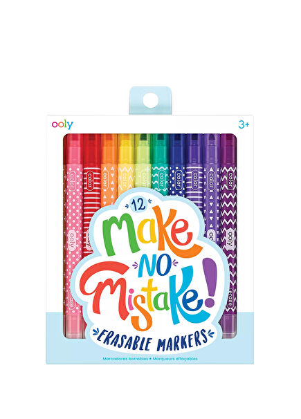 Make No Mistake Erasable 12-pack Felt-tip Pens