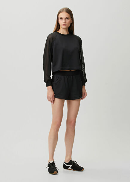 Sue Black Shorts