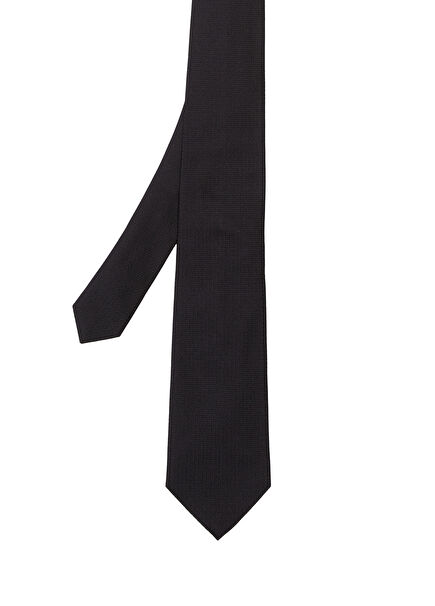 Black Silk Tie