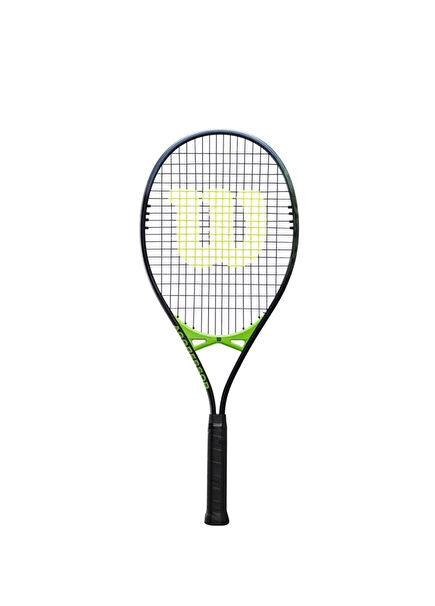 Aggressor Black Green Grip 3 String Tennis Racket WR147610U3