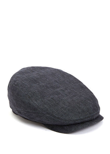 Gray Men's Linen Hat