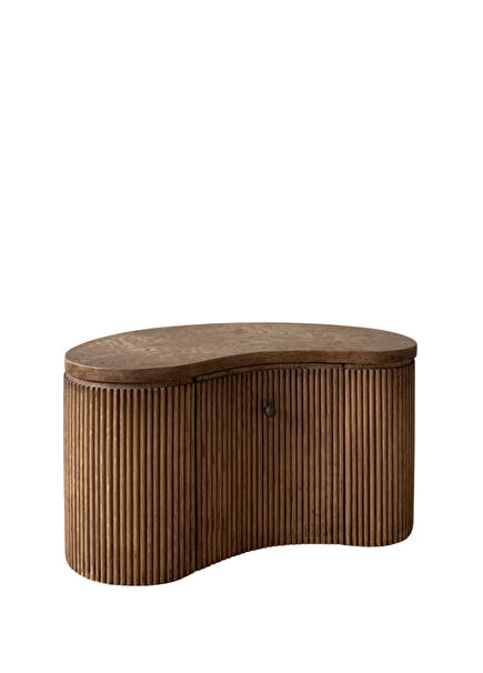 Slyvester Wooden Bedside Table