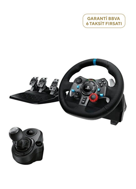 G G29 Driving Force Shifter Yarış Direksiyonu ve Vites Seti