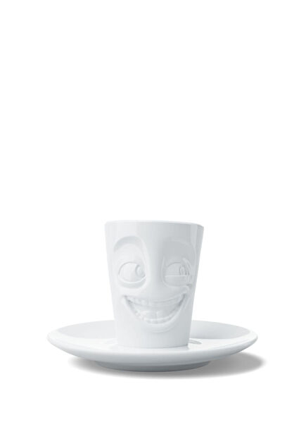 Joking White Porcelain Coffee Cup