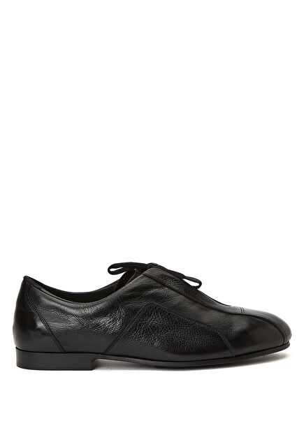 Elyss Siyah Kadın Deri Sneaker