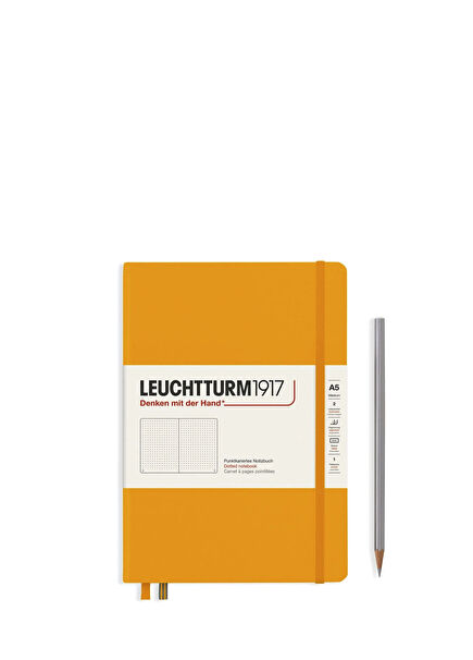 Leuchttrum 1917 Rising Sun A5 Hard Cover Dotted Notebook