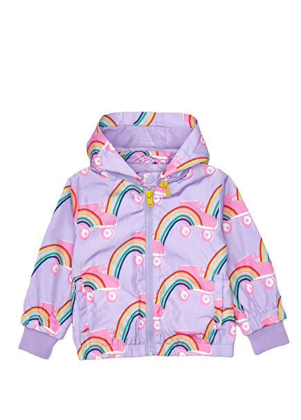 Multicolored Baby Girl Jacket