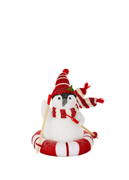 Peluş Penguen Yılbaşı Süsü