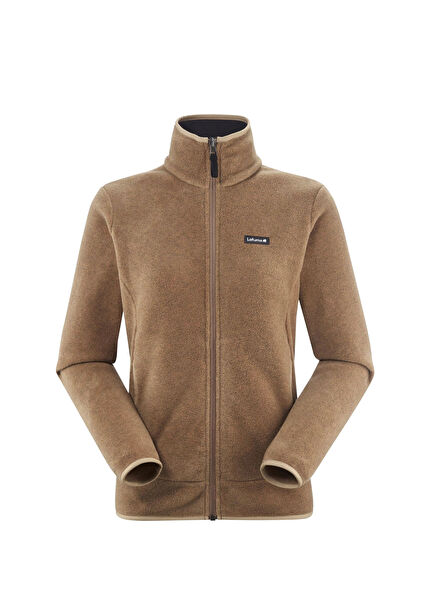 Shelter F-Zip Bej Kadın Polar Ceket