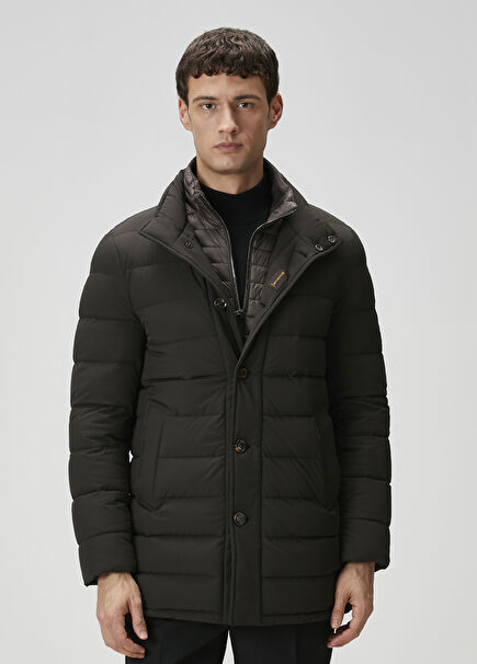 Calegari Koyu Gri Kapitoneli Kaban