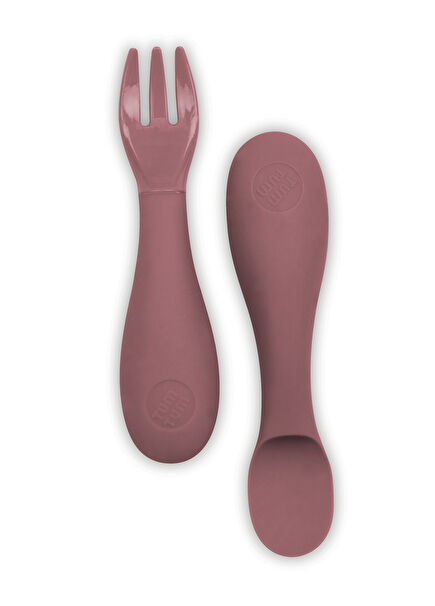 Betsy Bear Carrying Case Silicone Fork and Spoon Set
