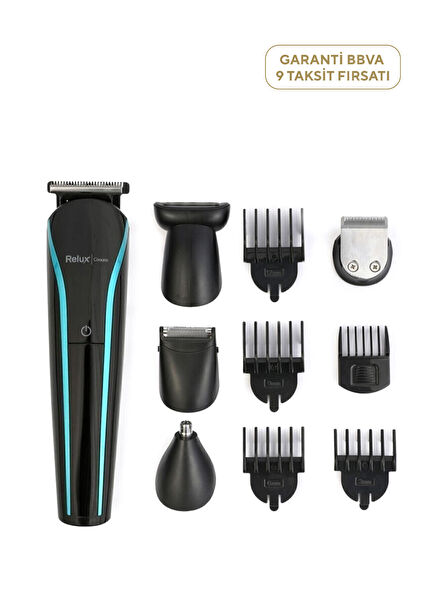 RPG6500 Groom Expert Sarjlı 12 in 1 Erkek Bakım Kiti