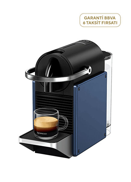 D62 Pixie Mavi Kapsüllü Kahve Makinesi